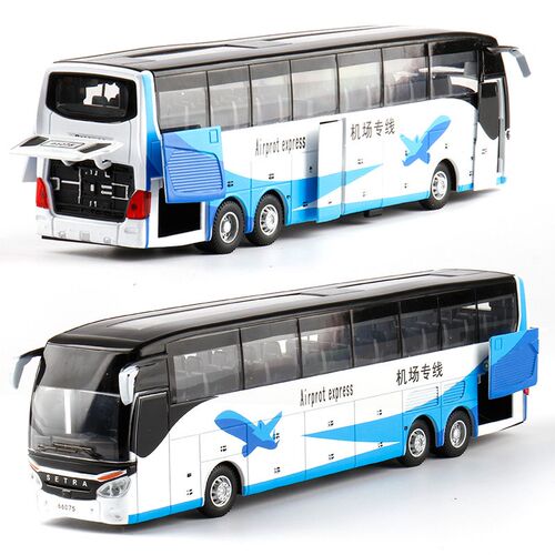 Hot Sale High quality 1:32 alloy pull back bus model,high im