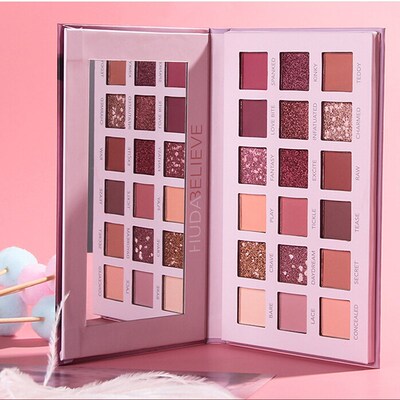 18 Colors Desert Rose Eye Shadow Pearlescent Matte Glitter