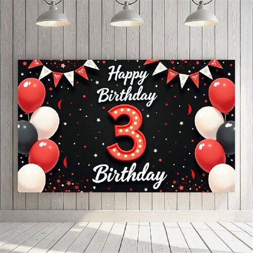 Easy To Hang Celebration Banner  Banner Party Backdrop For