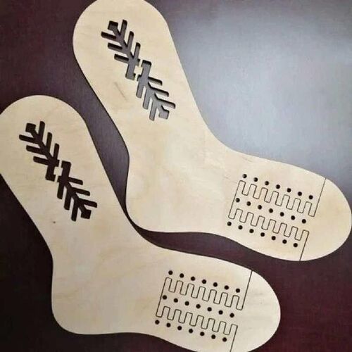 2pcs Sock Bers For Knitting Multifunctional Wooden Sock