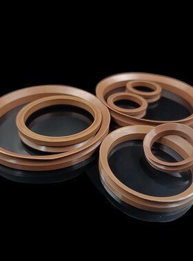 耐高温氟胶VD水封唇形旋转密封圈VA-30/32/35/38/40/45水泵配件