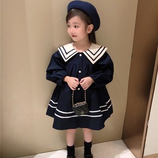 女童风衣外套英伦风秋冬2024新款洋气时髦时尚小女孩女宝儿童秋装