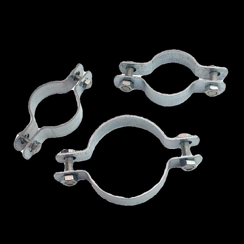 镀锌电线杆抱箍卡箍半圆卡扣扁铁抱箍路灯杆钢管水泥柱立杆卡子,标准件/零部件/工业耗材,卡箍/抱箍/喉箍,淘宝优惠券,粉丝福利购,淘宝优惠卷