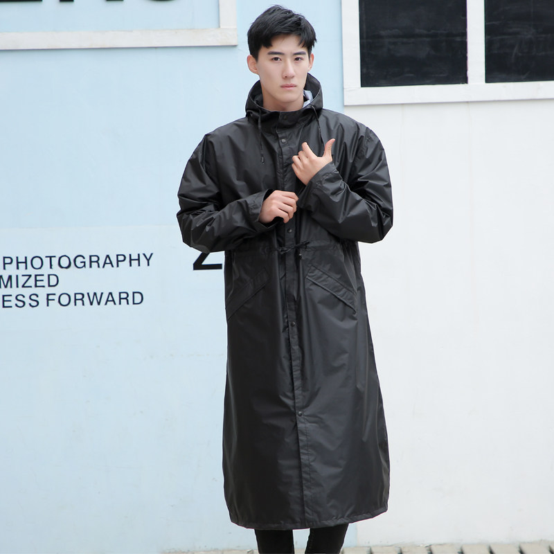 成人雨衣女时尚徒步长款加长防水风衣外套轻薄全身防暴雨披男旅游