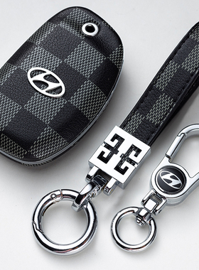 专用现代ix35钥匙套名图伊兰特悦纳菲斯塔索纳塔ix25胜达车包壳扣