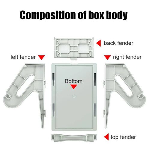 Label Holder for 4x6 Shipping Labels Printer Rolls and Fanfo