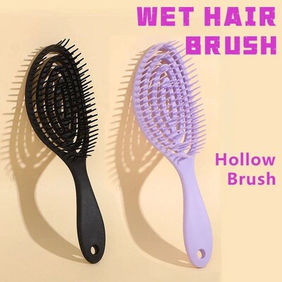 Massage Hair Comb Salon Wet Hair Brush Women Hairdressing St