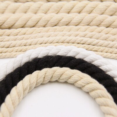 1.5/2/3/4/5/6/7/8/10/12/13/15/18/20mm Natural Cotton Twisted