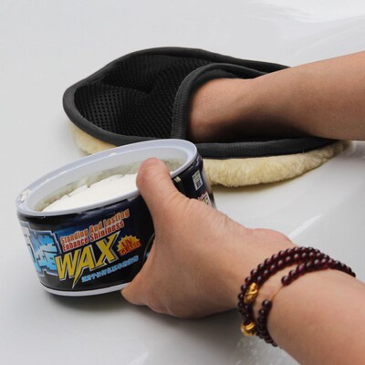 Car Styling Wool Soft Car Washing Gloves Cleaning Brush Moto