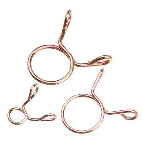 New 126Pcs/box 5mm-14mm Hose Clamp Zinc Plated Spring Clips