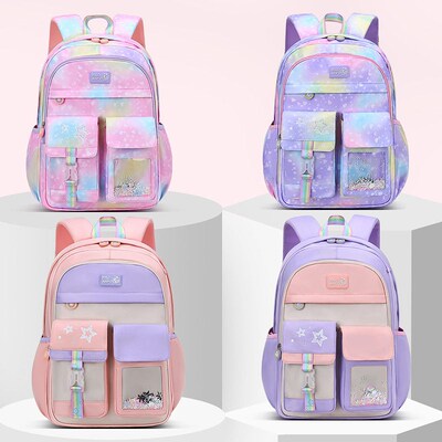Children School Bags For Girls Kids Satchel Primary Orthoped