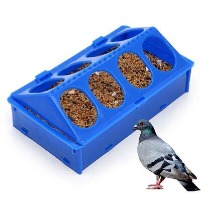 20cm Assembled Bird Pigeon Feeder Trough Chicken Food