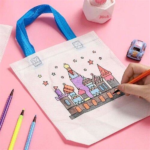 20pcs DIY Crafts Draw Coloring Graffiti Bags Color Art for