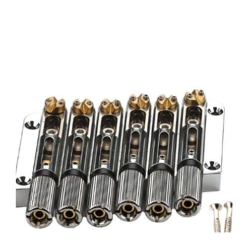 6 String Saddle Headless Guitar Bridge Tailpiece for