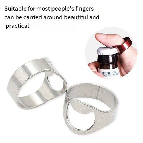 32PCS Bartender Ring Bartender Ring Bottle Opener Stainless
