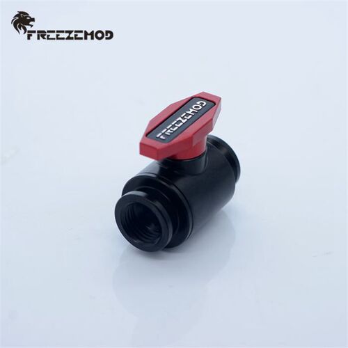 FREEZEMOD computer pc water cooler fitting drain valve doub