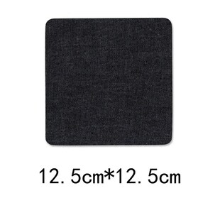 5 Colors Fabric Iron On Patches Appliques (With Glue Back) E