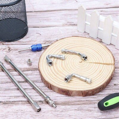 9 Pieces Valve Stem Extenders Dually Valve Stem Extenders