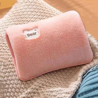 Rechargeable Hot Water Bottle Cute Electric Hand Warmer EU P