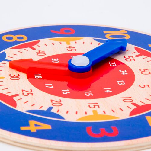 Wood Little Clock Puzzle Toys for Children Kids Time Cogniti