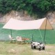 Camping Rainproof Black Canopy Oversize Glue Outdoor