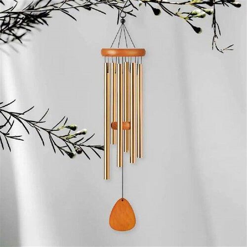 Metal Hook Wind Chime Wooden Wind Chime Soothing Melody
