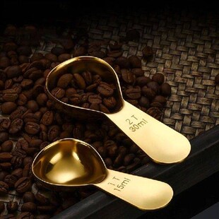 30ml 15ml Metal Measuring Spoon Multifunction Coffee Scoop