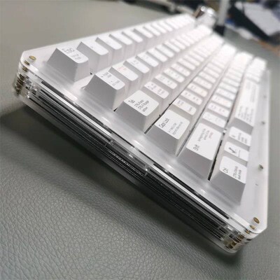 131 Keys Cherry Profile Programmer Style Keycaps Minimalist