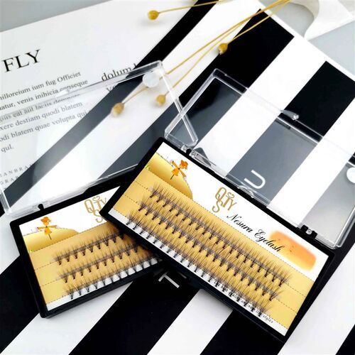 1 box 60 clusters 10/20D extension eyelashes, individual eye