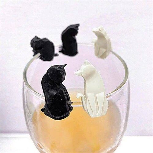 Heat-resistant Tea Bag Clips Tea Bag Holders Set of 6 Cute