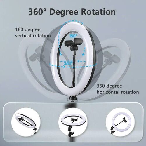 LED Selfie Ring Light Photography Video Light,Optional Tripo