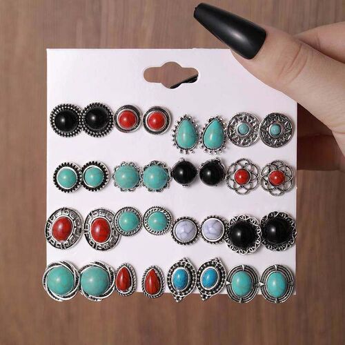 30pcs/lot 6 8 10 mm Mix Vintage Retro Bead Ring Spacer Bea