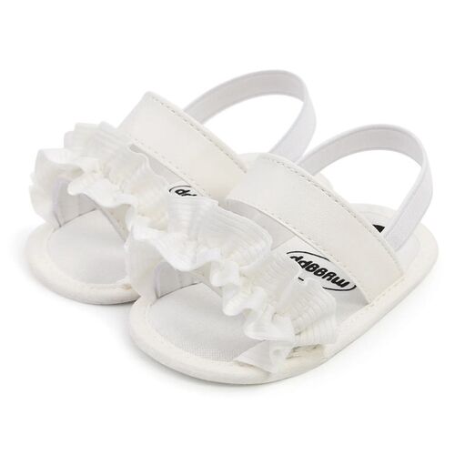 Newborn Baby Girls Summer Shoes Toddler Flats Sandals First