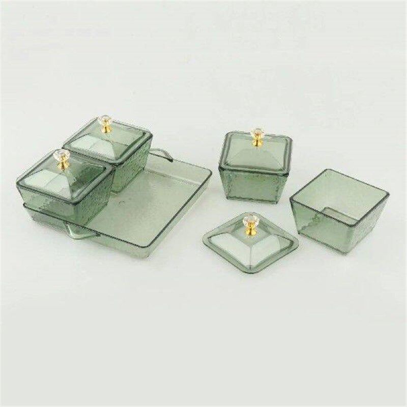 Divided Serving Dishes Food Storage Container Box Portable