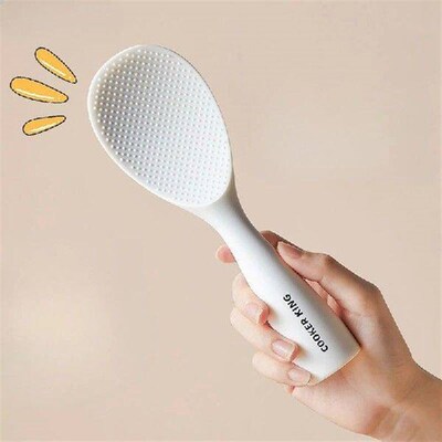 Heat-resisting Silicone Rice Spoon, Non-stick Spatula,