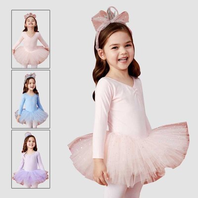Childrens Dancing Clothes Womens Ballet Dress Autumn and W