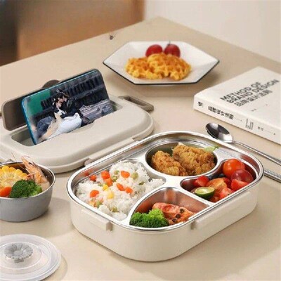 304 Stainless Steel Insulated Lunch Box Office Workers