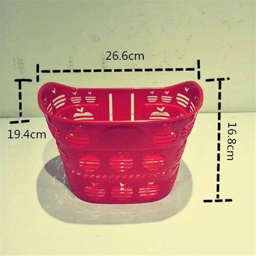 bike basket bicyclel storage basket plastic bike basket