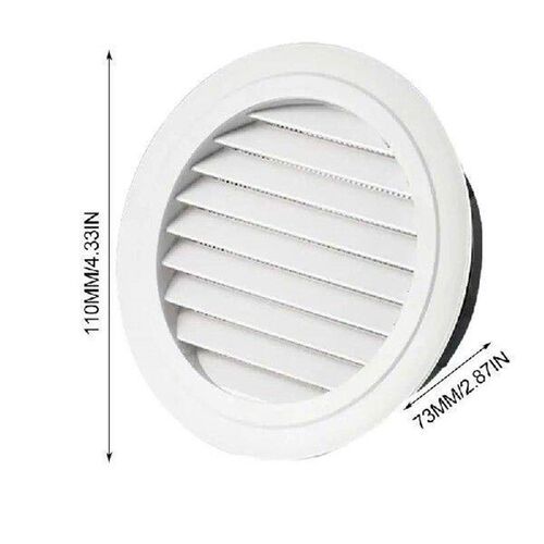 Round Ceiling Diffuser ABS Air Vent Grill Cover Diffuser