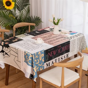马蒂斯桌布世界名画亨利抽象艺术美术画室教室书桌台布定制尺寸