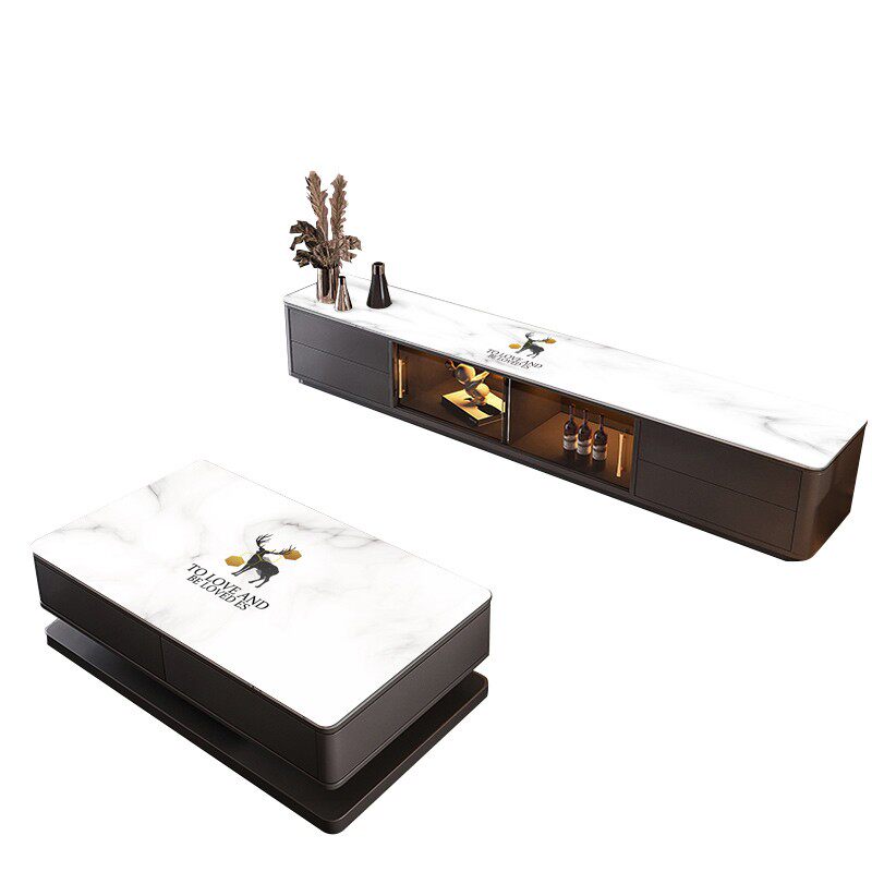 皮革桌垫仿大理石纹垫防水防油免洗pvc硅胶茶几餐桌垫电视柜桌布