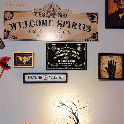12inch Wooden Divination Pendulum Board Engraved Magic Ouija