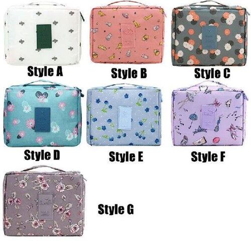 1PC Portable Needlework Storage Bag Mesh Divider Pouch Yarn