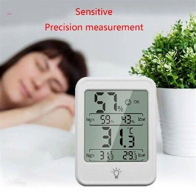 Thermometer Hygrometer Temperature Humidity Meter Gauge Air