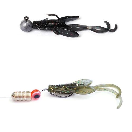 10pcs Jig Wobblers Silicone Soft Bait Worm Lobster Fishing L