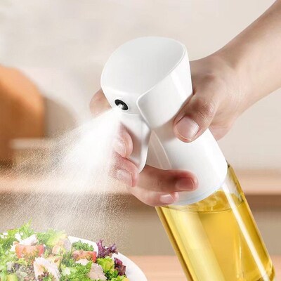 Oil Spray Can 500ml Kitchen Spray Bottle Spray Can Glass Bot