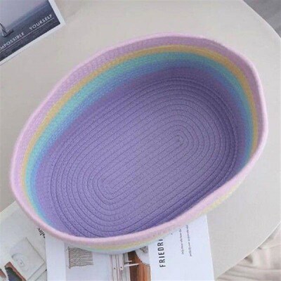 Eco-friendly Storage Solution Cotton Rope Organizer