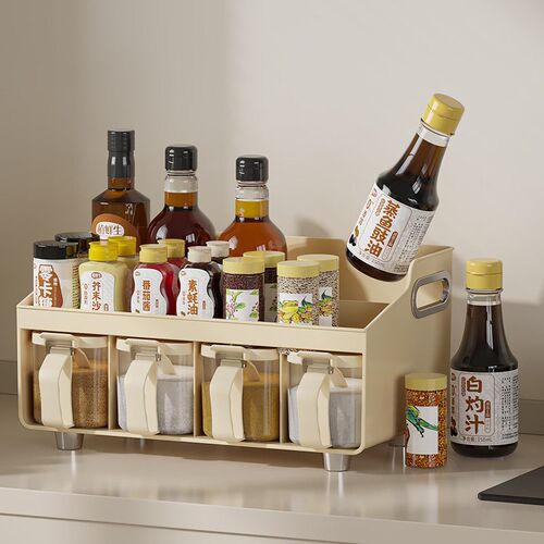 Kitchen Artifact All-in-one Seasoning Box Jar Storage Box Su