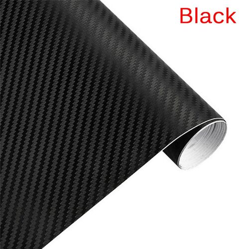 1pc 3D Carbon Fiber Matte Vinyl Film Car Sheet Wrap Roll St
