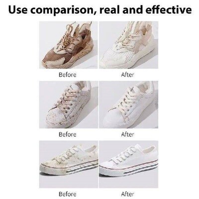 Shoe Whitener White Shoe Cream Cleaning Polish